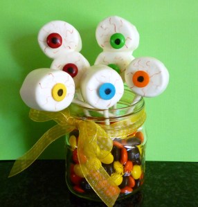 marshmallow eyeballs