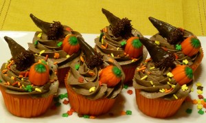 cornucopia cupcakes
