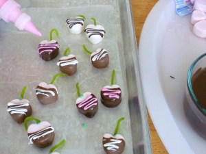 Chocolate dipped strawberries