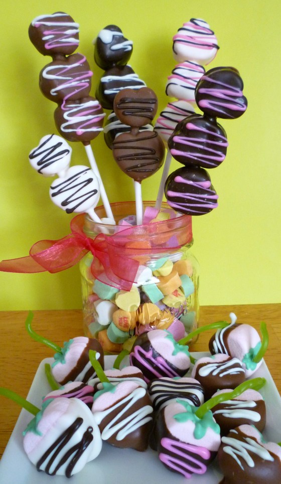 Chocolate Strawberry Marshmallows