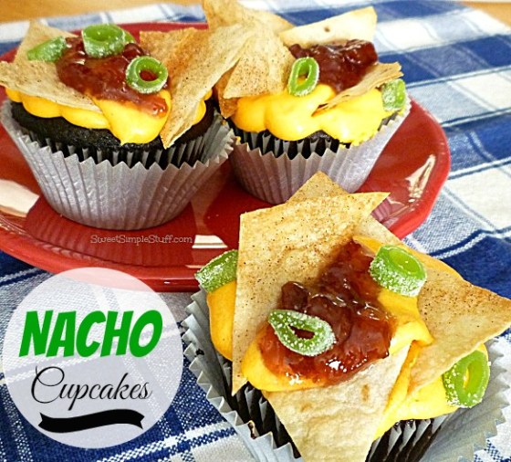 Nacho Cupcakes - SweetSimpleStuff