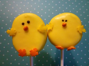 Chick marshmallow pop