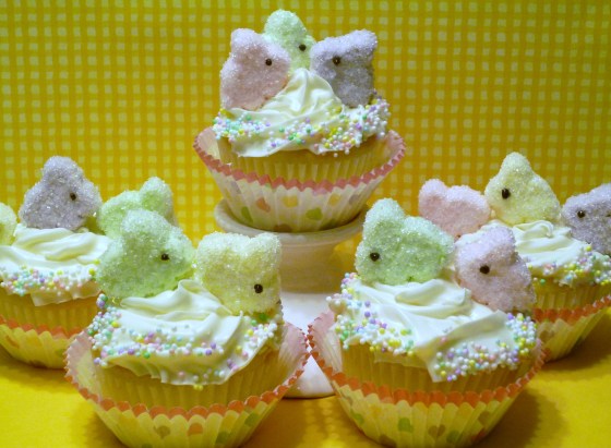 bunny cupcakes