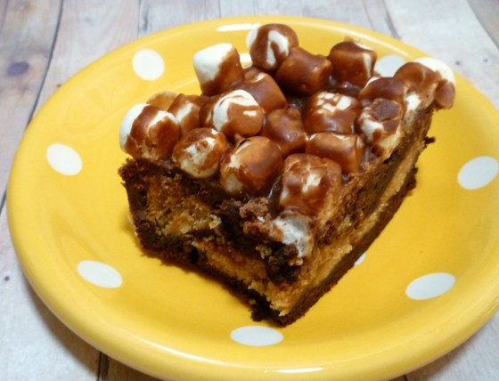 Peanut Butter Mississippi Mud Brownies