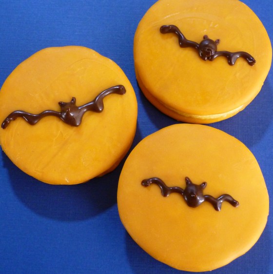 Bat moon pies