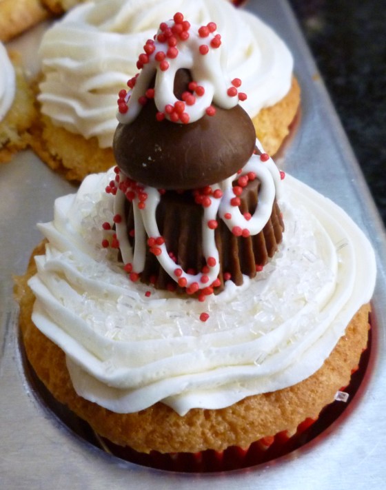 christmas tree cupcakes