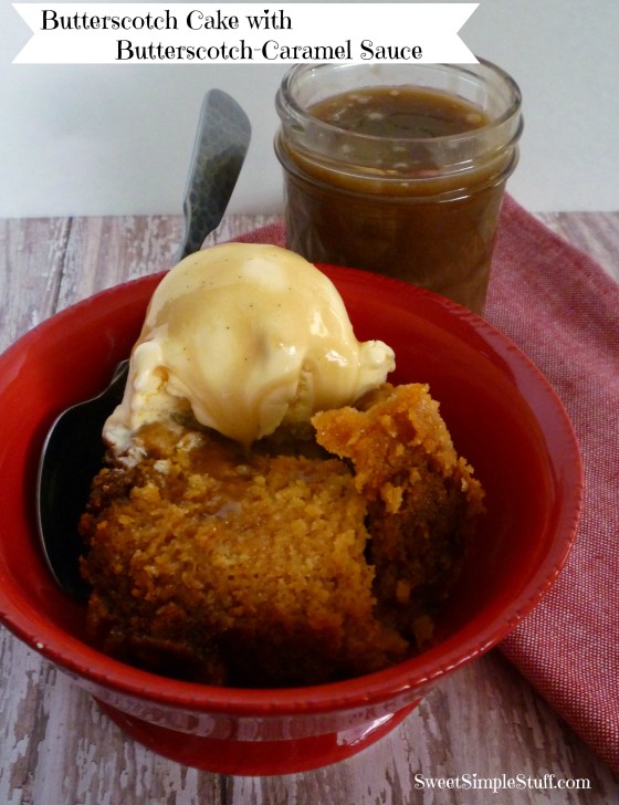 Butterscotch Cake with Butterscotch Caramel Sauce 2