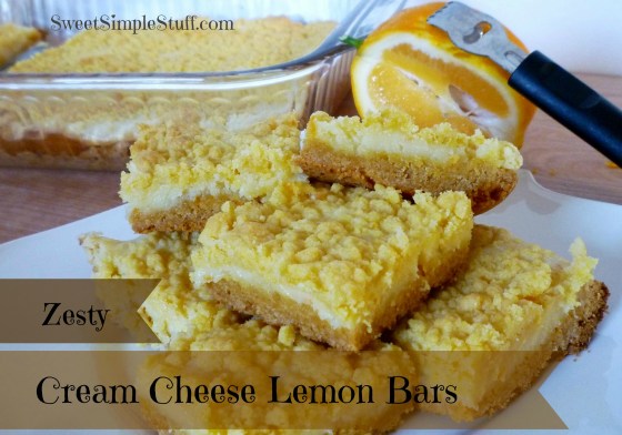 Zesty Cream Cheese Lemon Bars