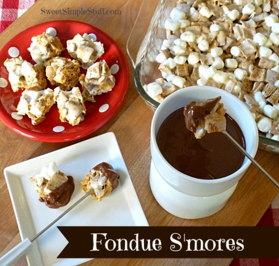 Fondue S'mores