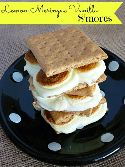 Lemon Meringue Vanilla S'mores