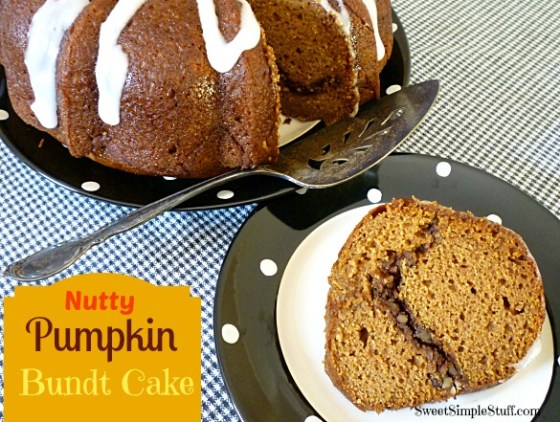 Nutty Pumpkin Bundt Cake