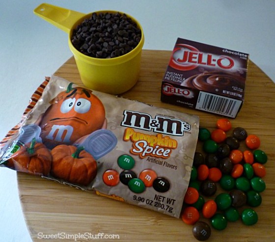 m&m's pumpkin spice