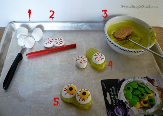 zombie eyeball  instructions