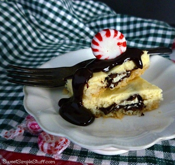 chocolate mint ovation cheesecake break a part