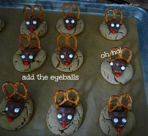 reindeer cookies