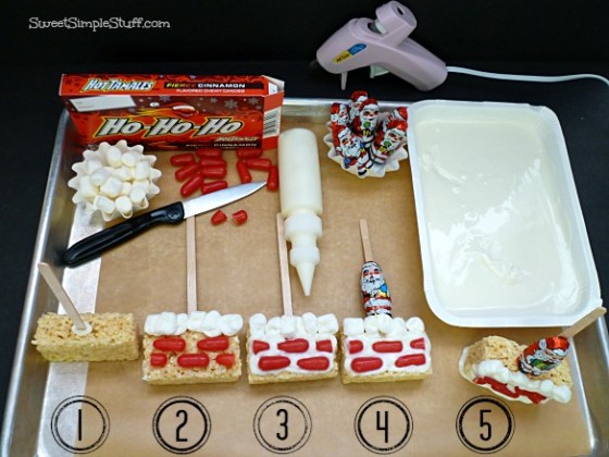 santa chimney pop instructions