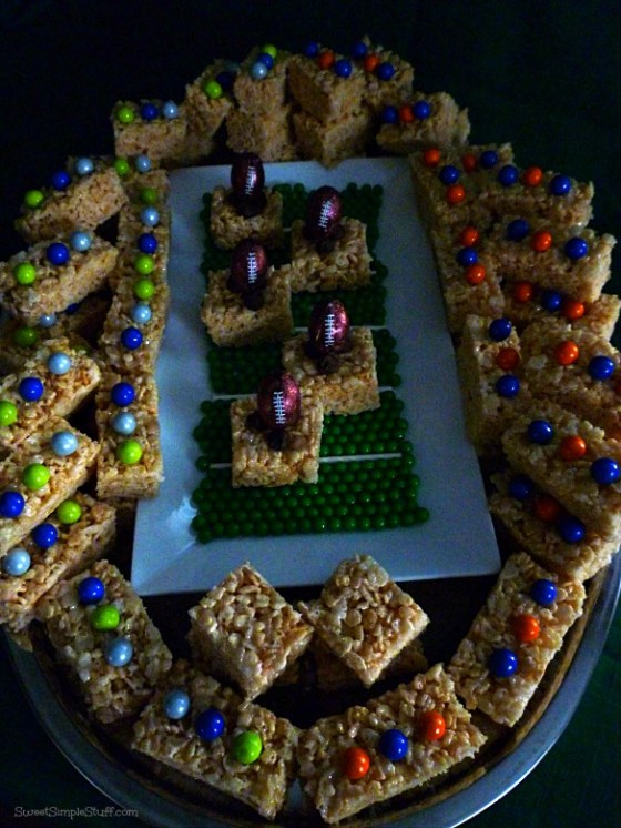 P1030578 Super Bowl Krispie Treats