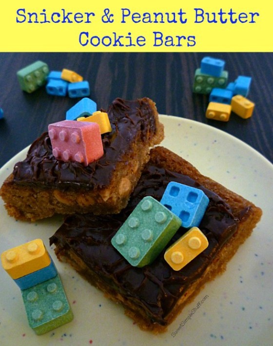 P1030645 Snicker & Peanut Butter Cookie Bars