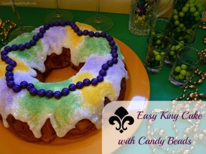 P1030684 Easy King Cake with Candy Beads