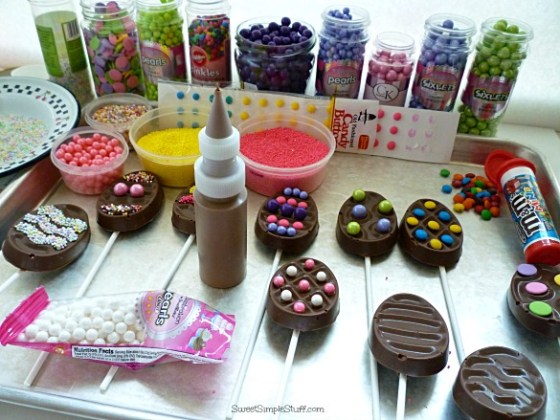 Chocolate Egg Pops