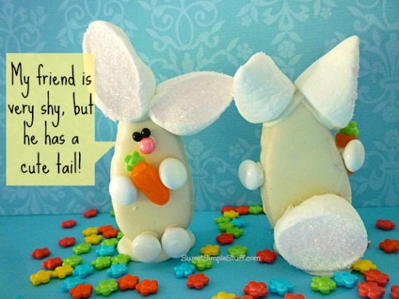 Reese's Easter egg bunny tail