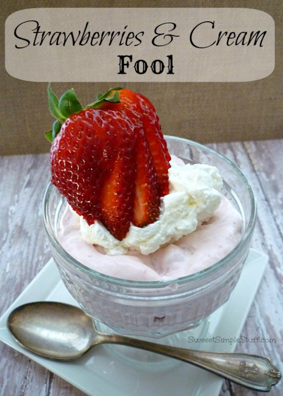 Strawberries & Cream Fool