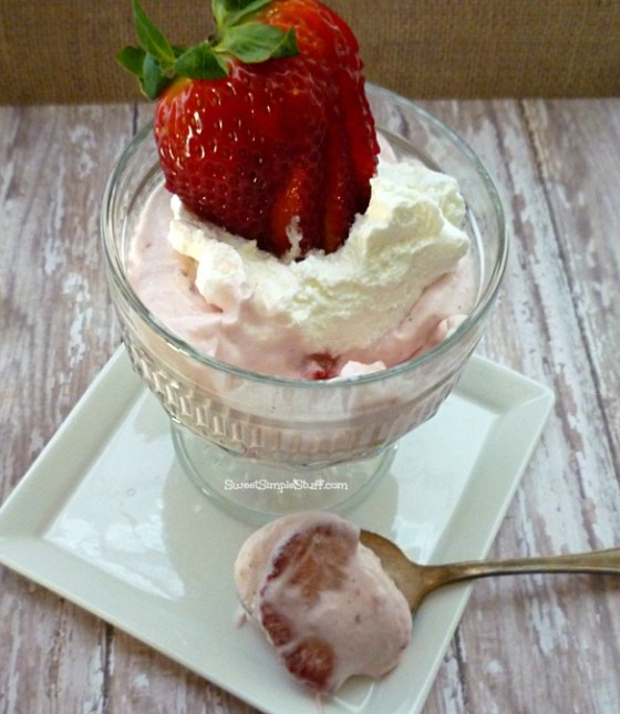 Strawberry Cream Cheese Fool