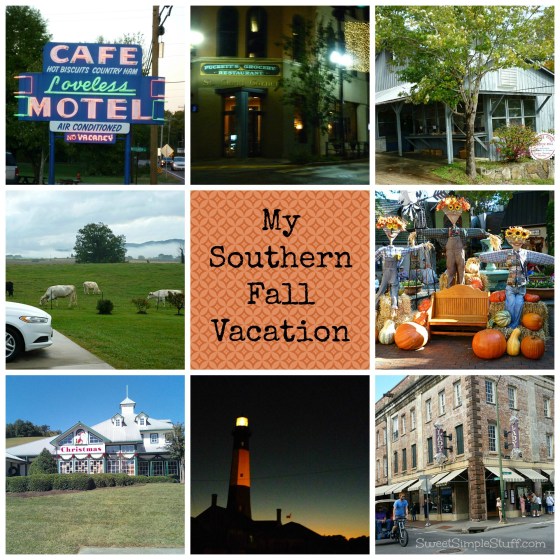 southern fall vacation