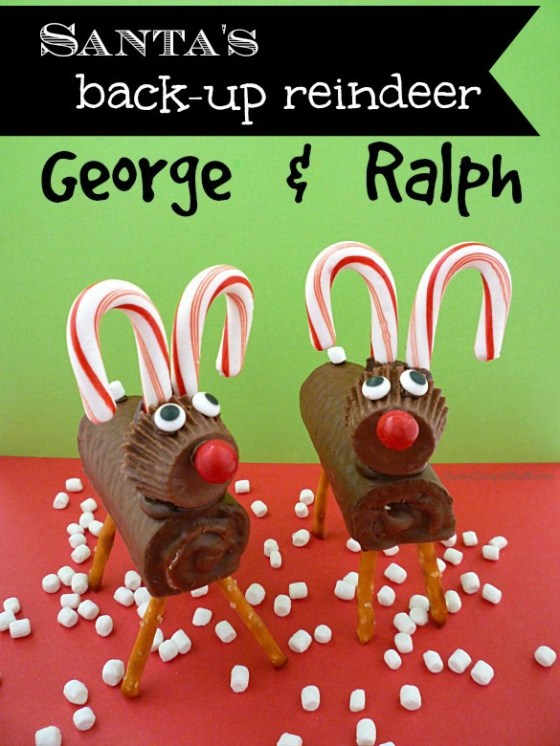 Reindeer Candy Cane Antlers - SweetSimpleStuff.com