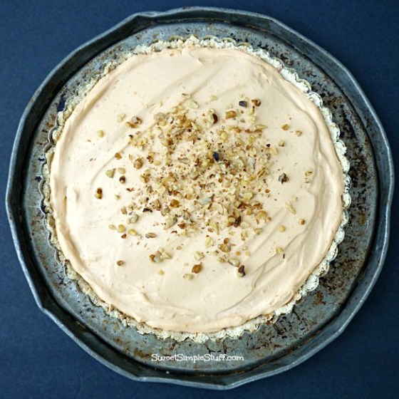 Tart on pan - SweetSimpleStuff.com