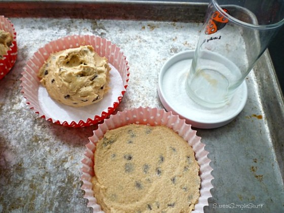 Jumbo Chocolate Chip Peanut Butter Cookies - SweetSimpleStuff