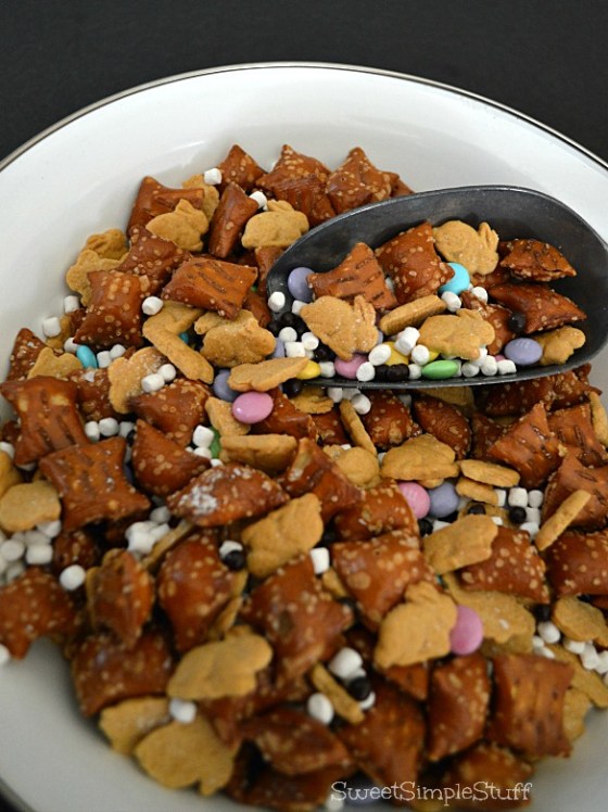 Bunny Tail and Trail Mix - SweetSimpleStuff