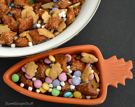 Bunny Tails and Trail Mix by SweetSimpleStuff