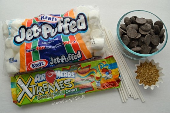 Sweet and Sour Rainbow Pops by SweetSimpleStuff