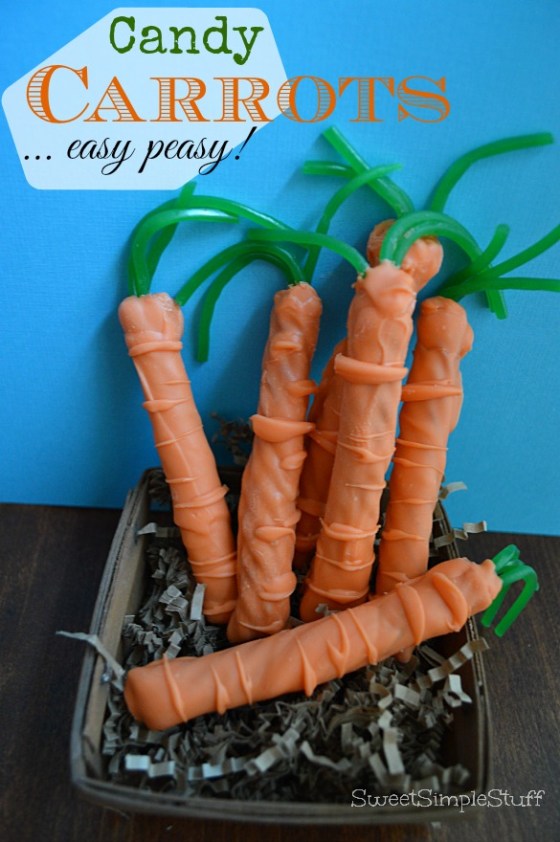 Candy Carrots ... easy peasy by SweetSimpleStuff
